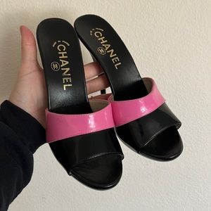 Chanel 1995 runway shoes very rare